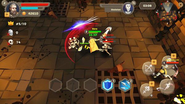 Overlord - RPG Online Battle Screenshot