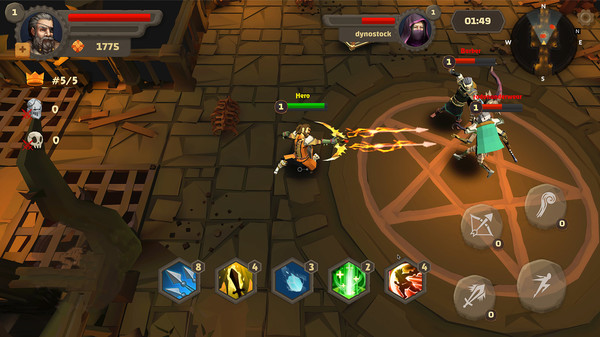 Overlord - RPG Online Battle Screenshot