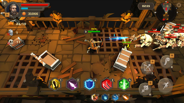 Overlord - RPG Online Battle Screenshot