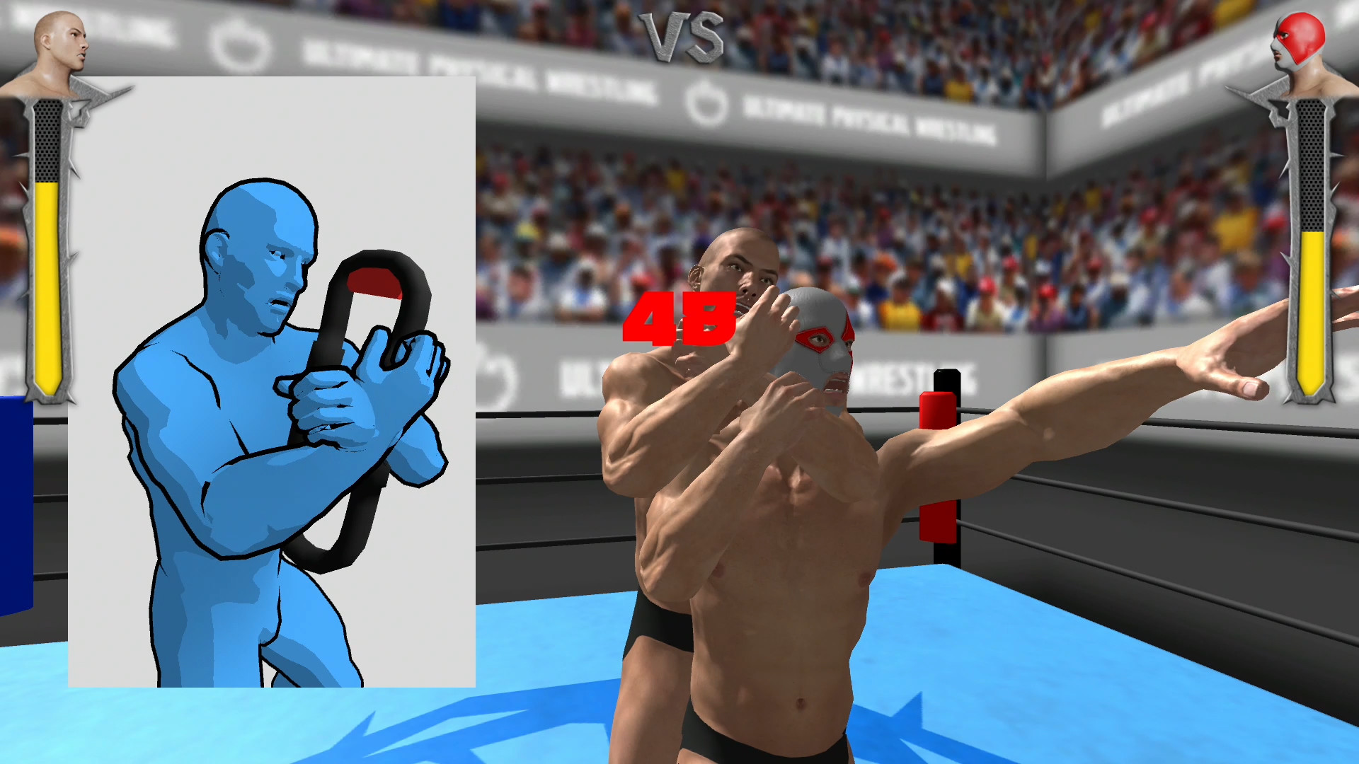#1. Ultimate Physical Wrestling (Steam) De: Takahiro Miyazawa