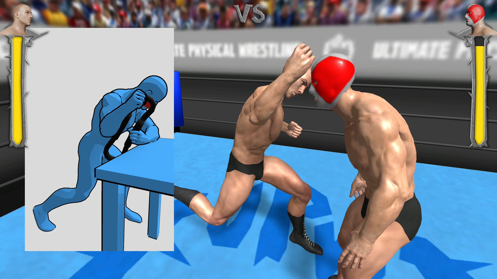 #2. Ultimate Physical Wrestling (Steam) De: Takahiro Miyazawa