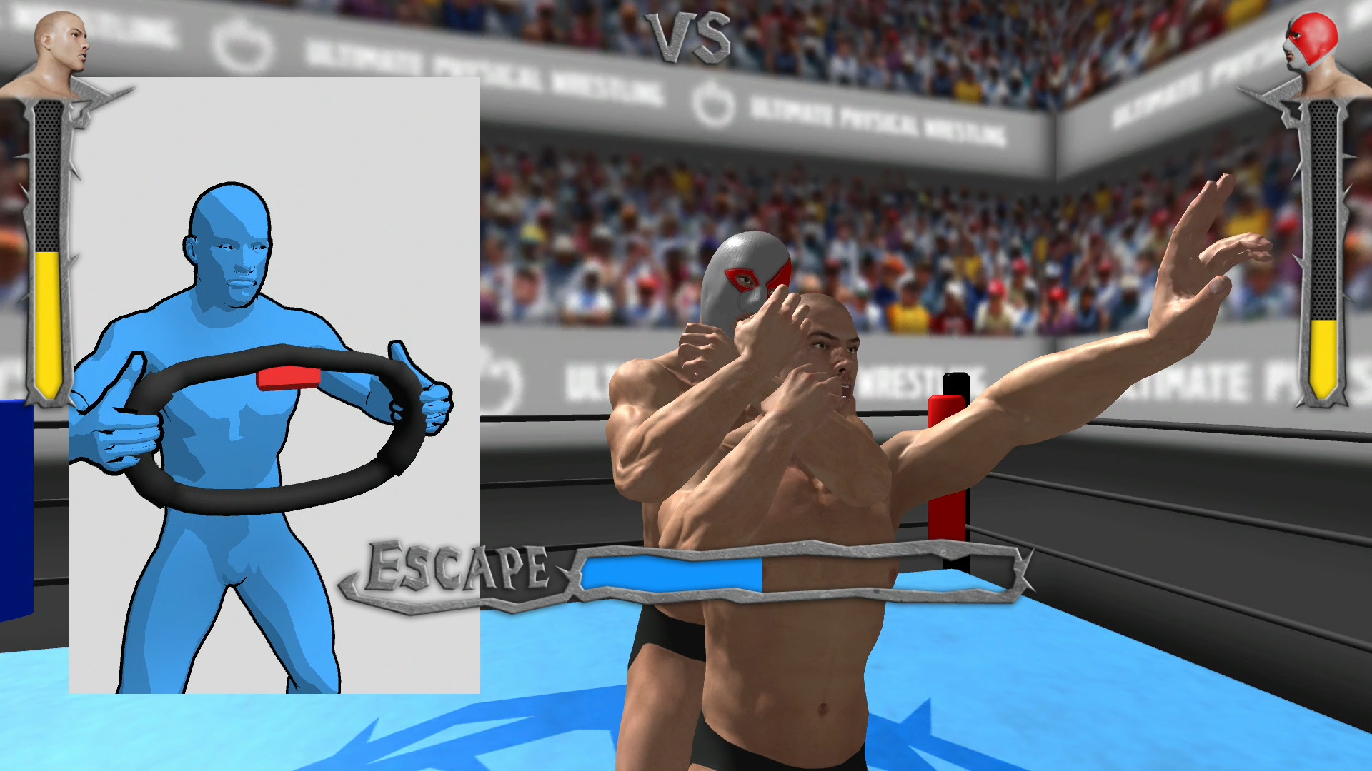 #3. Ultimate Physical Wrestling (Steam) De: Takahiro Miyazawa