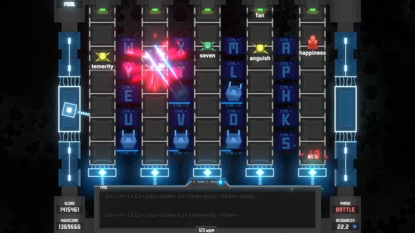 Tyfortress: Tactical Typing screenshot 5