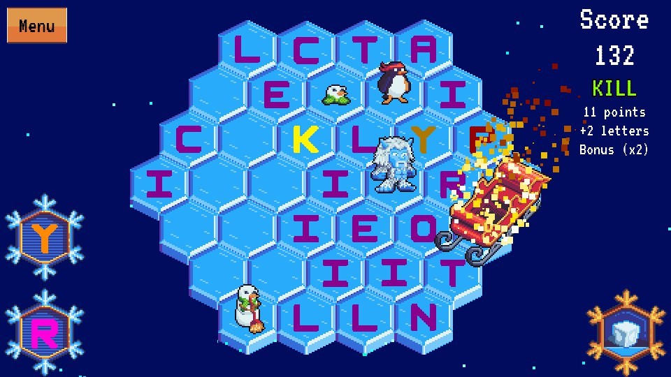 Icewords screenshot