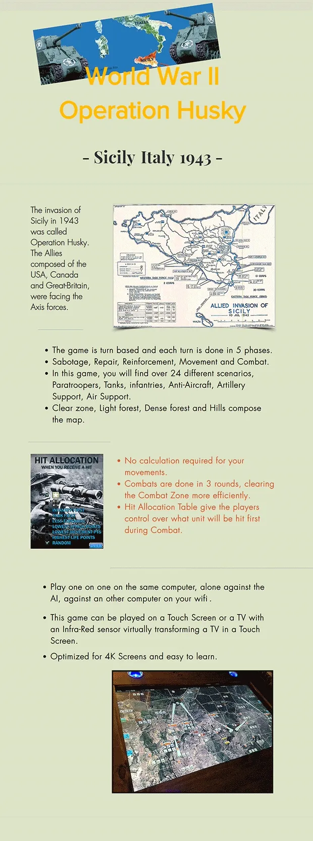 World War 2 Operation Husky screenshot 2