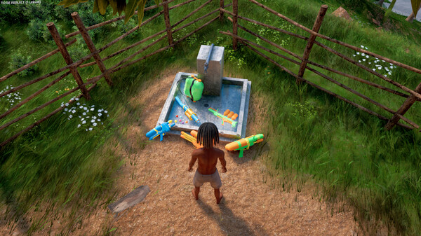 Screenshot of Street Boy gameplay showing in-action mechanics