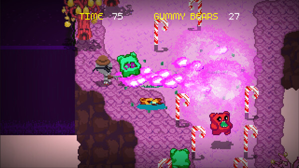 Screenshot z Cat Powered UFO