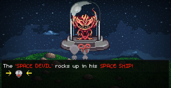 Screenshot z Cat Powered UFO