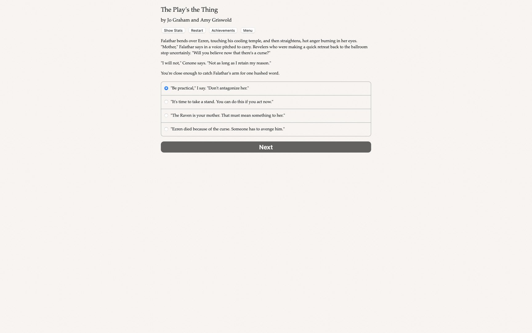 The Play's the Thing screenshot #5