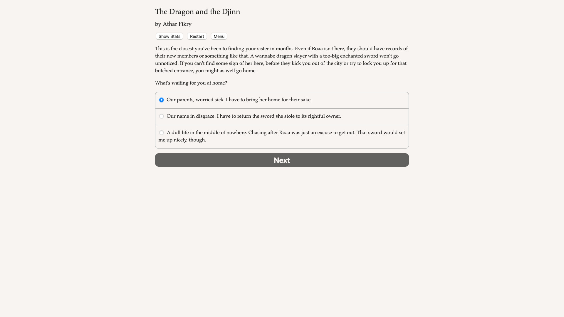 The Dragon and the Djinnのスクリーンショット 1