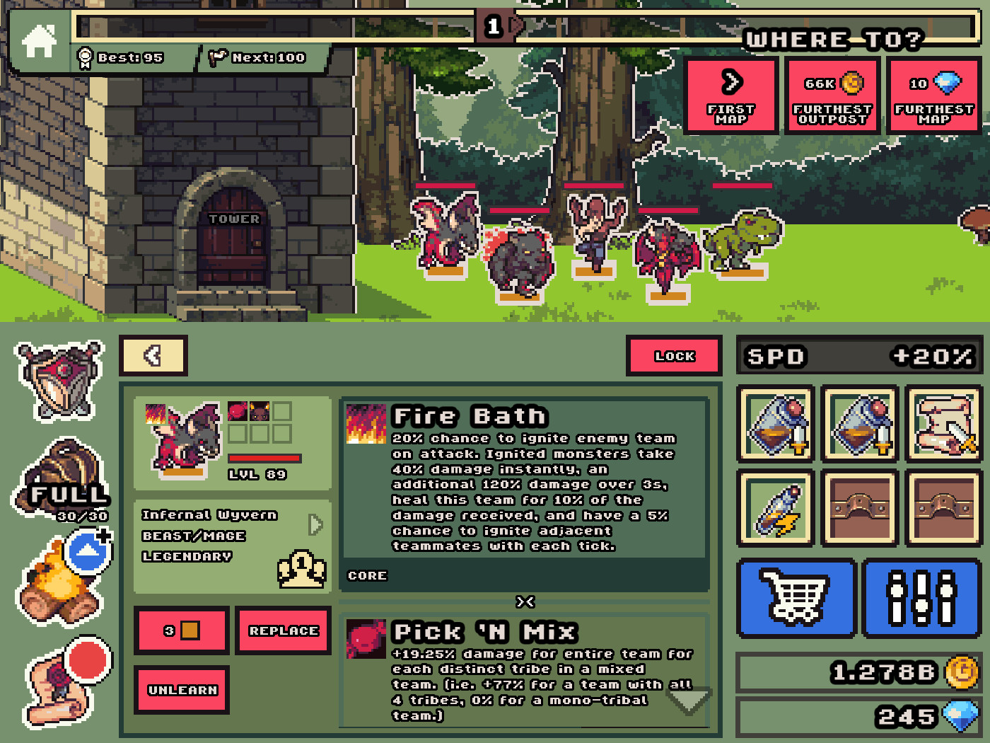 #2. Idle Monster Frontier (Steam) 게시자: Iron Horse Games