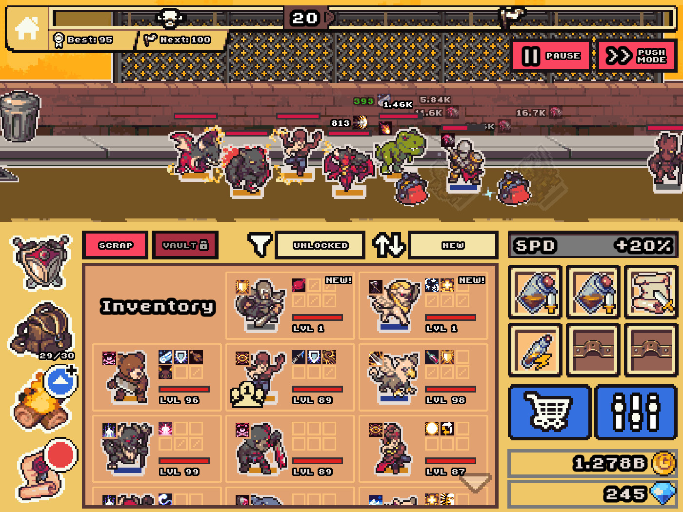 #3. Idle Monster Frontier (Steam) 게시자: Iron Horse Games