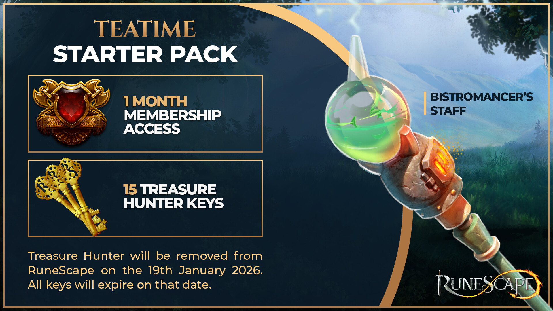 RuneScape Teatime Starter Pack Featured Screenshot #1