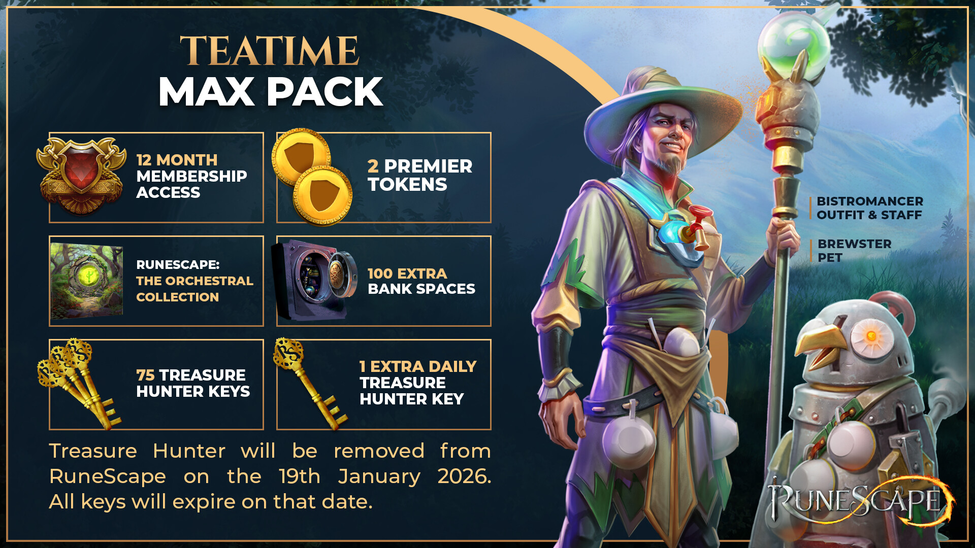 RuneScape Teatime Max Pack Featured Screenshot #1