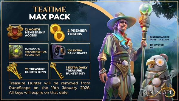 RuneScape Teatime Max Pack