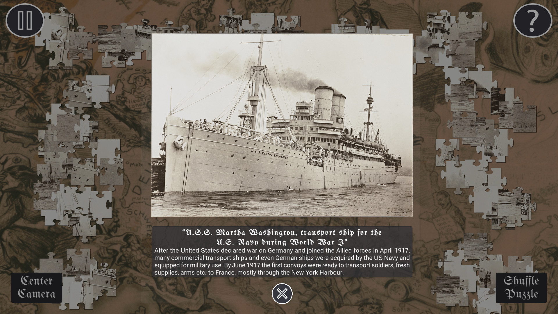 Historical Jigsaw Puzzle: World War I