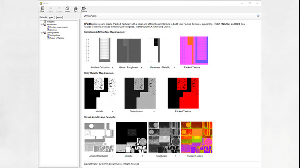 Screenshot z xPack Texture Packing Screenshot z xPack Texture Packing