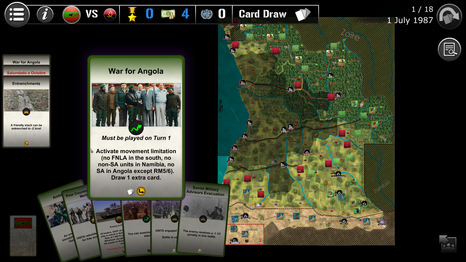 Wars Across The World: Angola 1988 Featured Screenshot #1