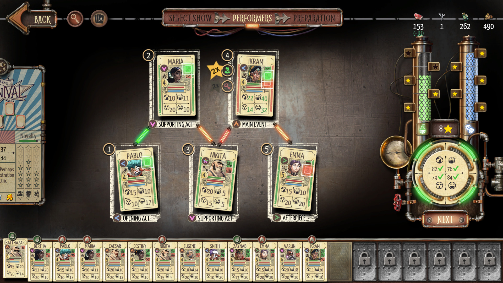 Circus Electrique screenshot #3