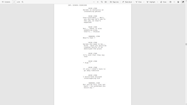 Welcome To... Chichester 2 - No Extra Regrets For The Future Script screenshot 2