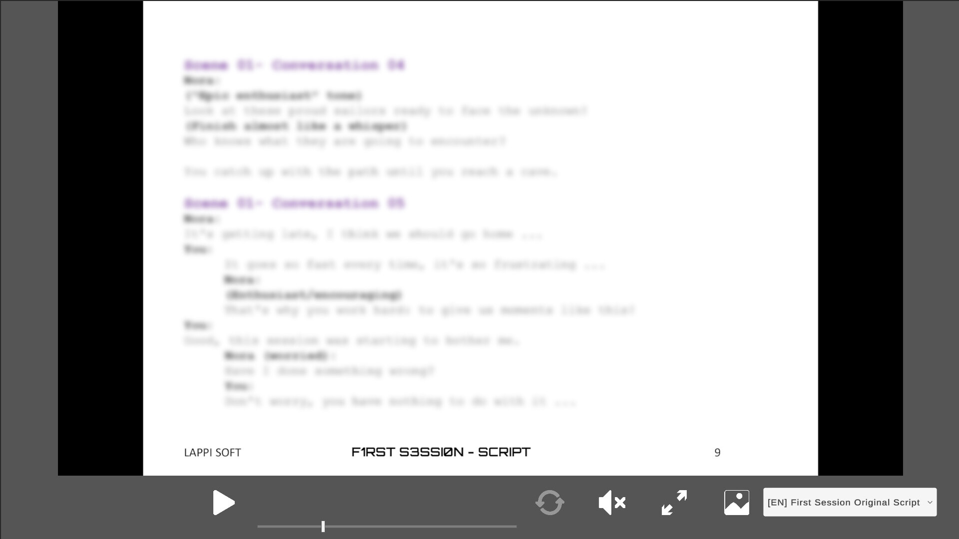 First Session - Collector Edition DLC screenshot screenshot 1