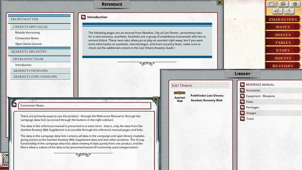 Fantasy Grounds - Pathfinder 2 RPG - Lost Omens Azarketi Web Supplement