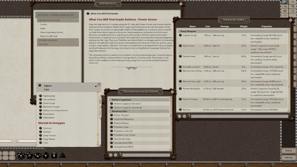 Fantasy Grounds - Power Armor