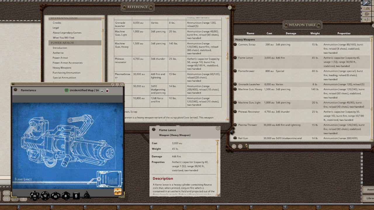 Fantasy Grounds - Power Armorのスクリーンショット 1