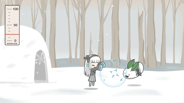 Screenshot z SUPERゆきおんなちゃん Screenshot z SUPERゆきおんなちゃん