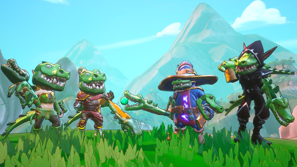 Dungeon Defenders: Awakened - Gator Gear Weapons and Accessories