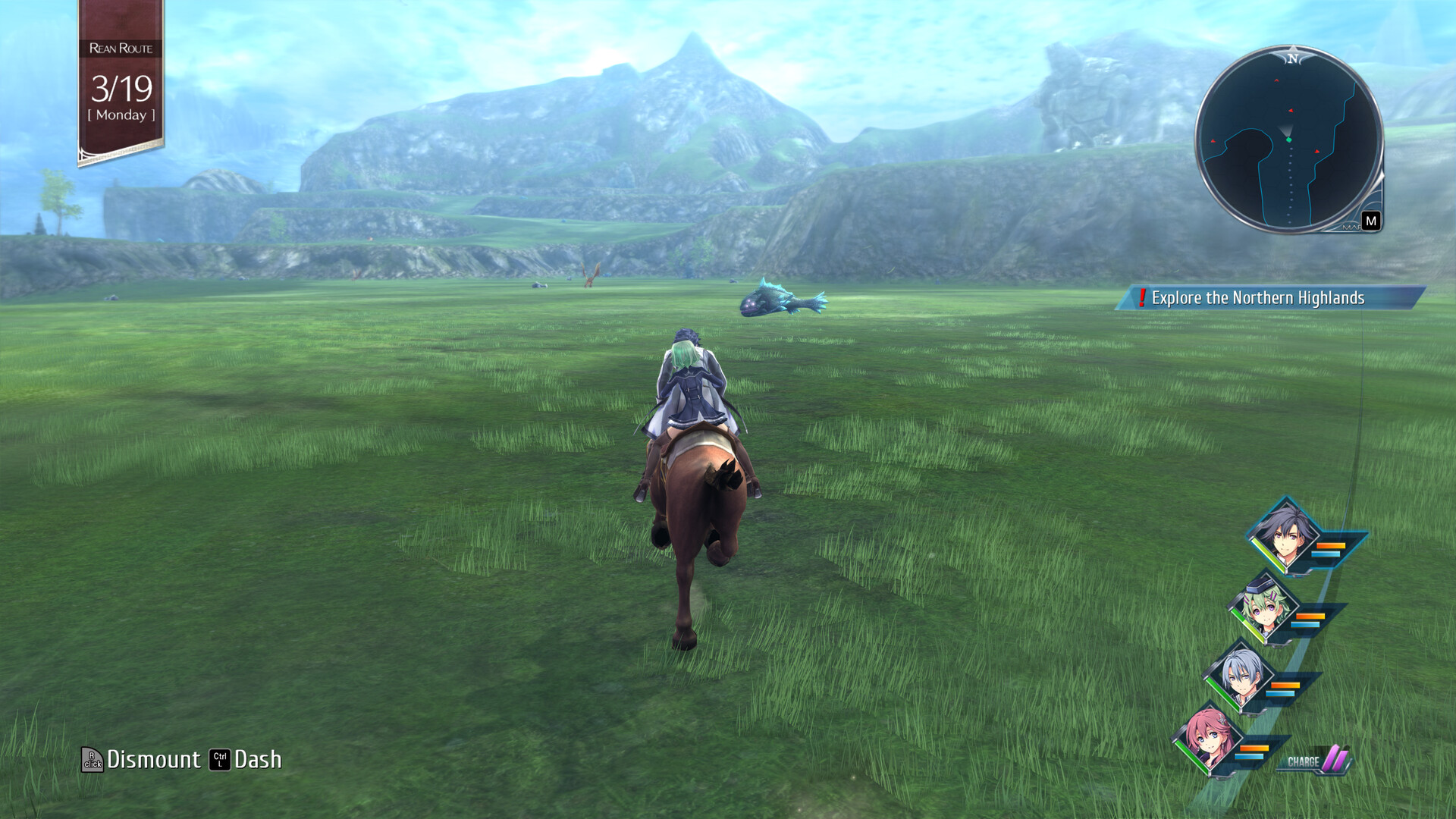 screenshot of 英雄伝説 創の軌跡 (はじまりのきせき) 10