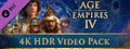 DLC - Age of Empires IV - 4K HDR Video Pack capsule image