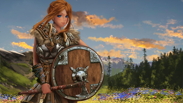 Screenshot of Beautiful Vikings gameplay showing in-action mechanics