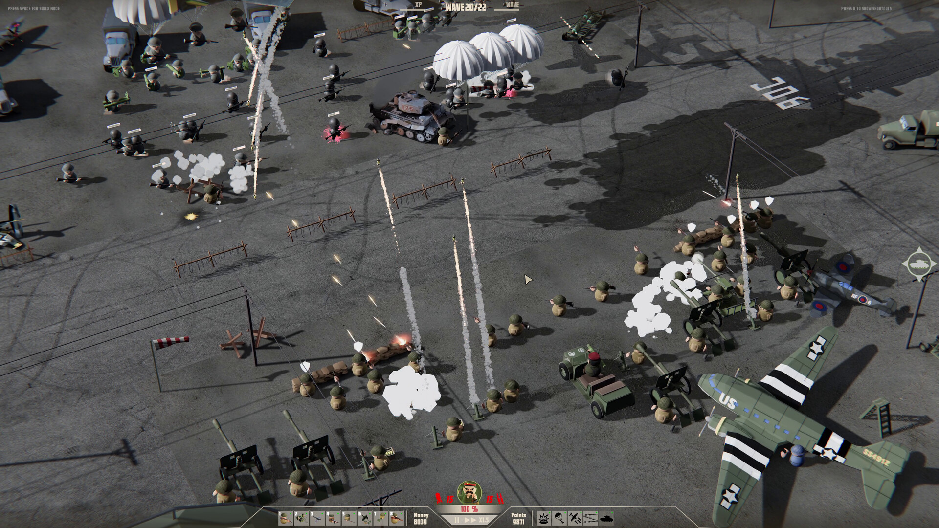 screenshot of 戦塵の地：陣地戦 15