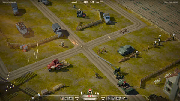 Screenshot z Northend Tower Defense