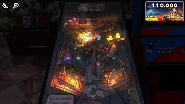 Zaccaria Pinball - Space Shuttle Deluxe Pinball Table