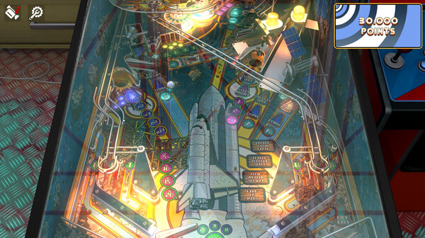 Zaccaria Pinball - Space Shuttle Deluxe Pinball Table