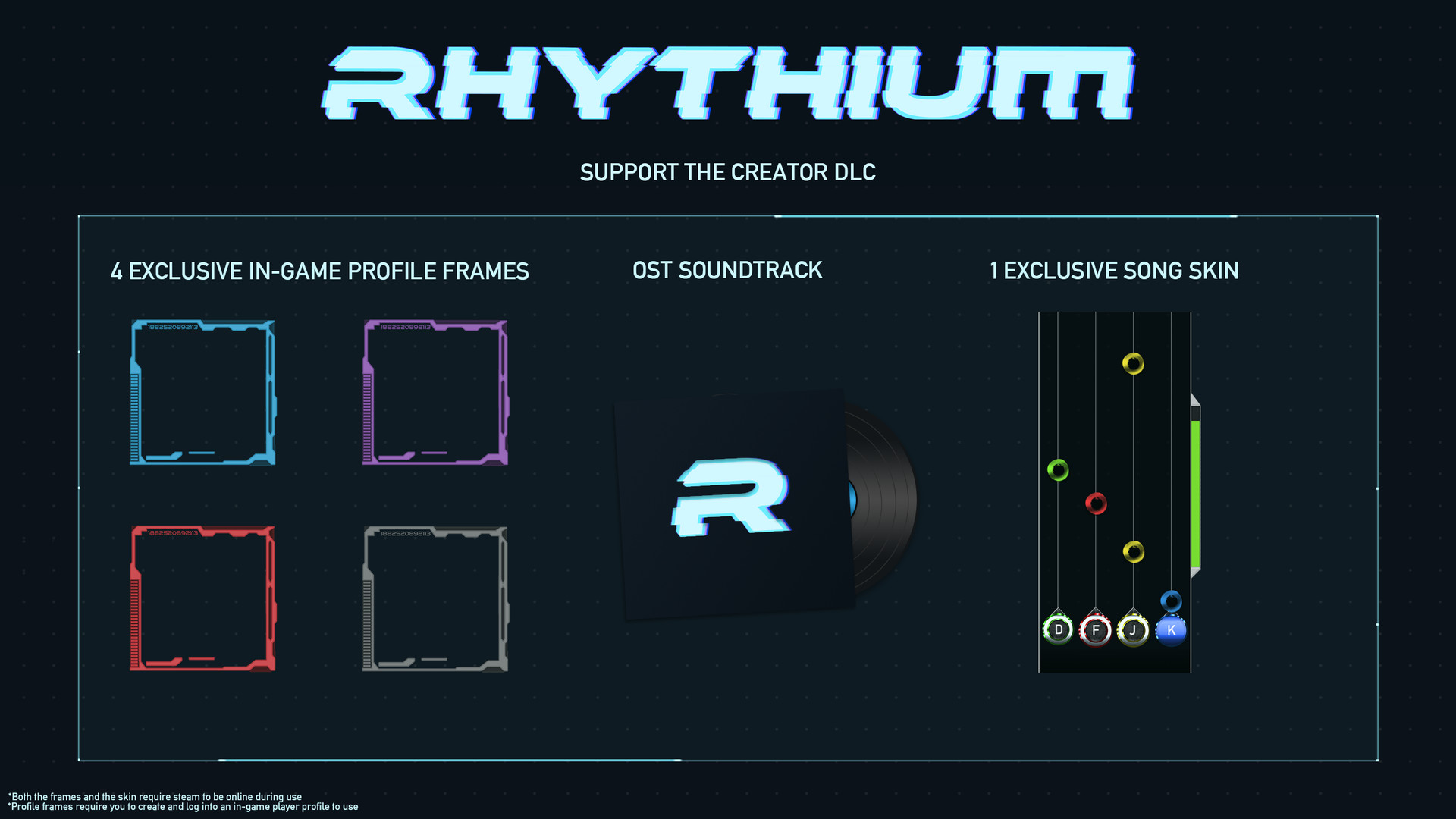 Rhythium - Support the creator pack - DLC Featured Screenshot #1