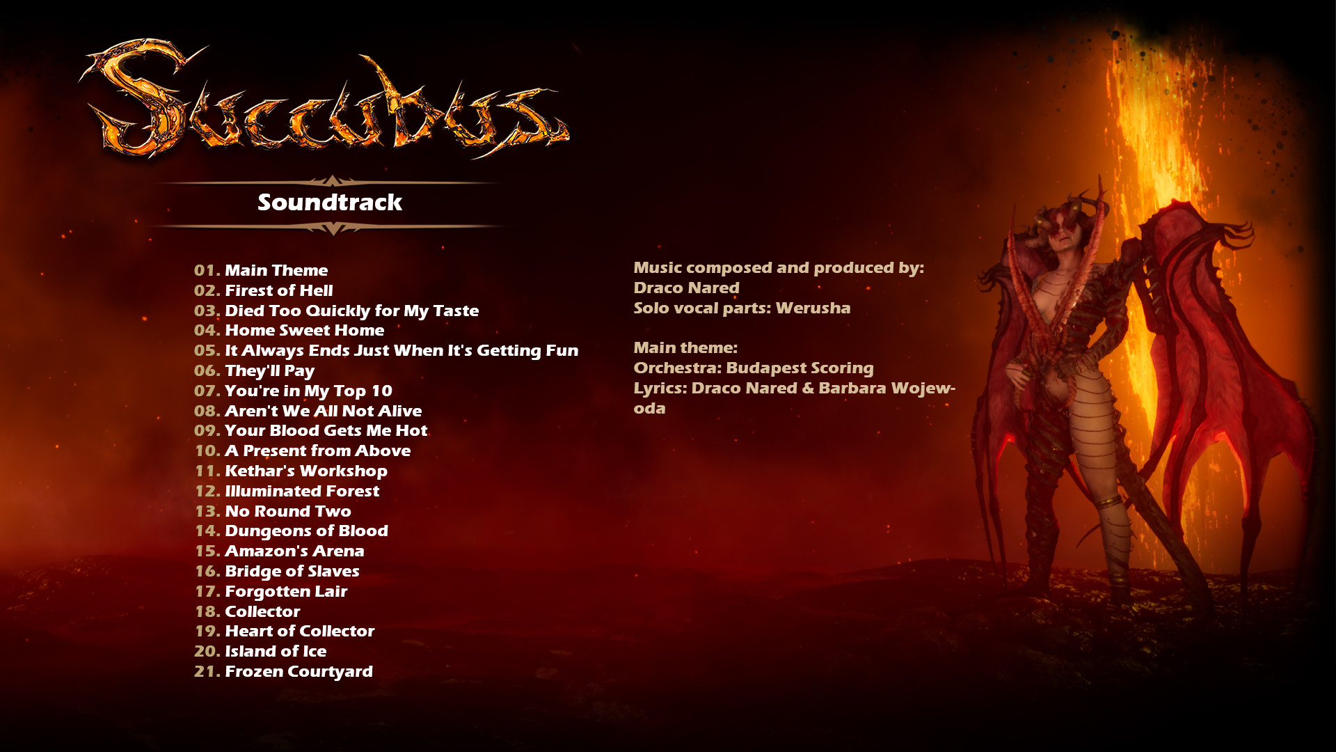 Succubus - Soundtrack Featured Screenshot #1