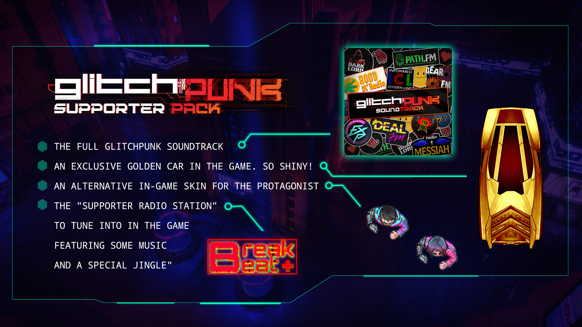 Glitchpunk - Supporter Pack Featured Screenshot #1