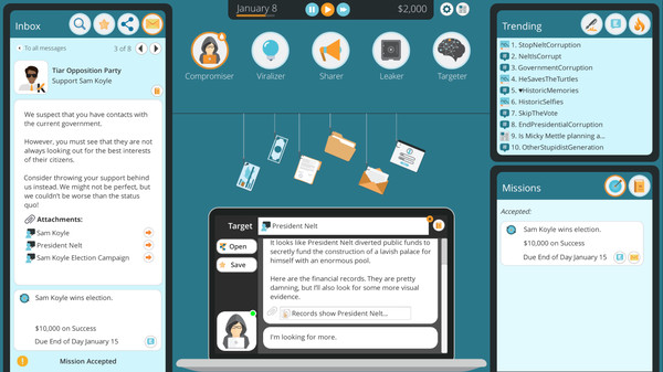 Influence, Inc. screenshot 3