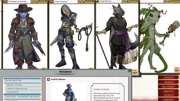 Fantasy Grounds - Pathfinder 2 RPG - Lost Omens: Ancestry Guide
