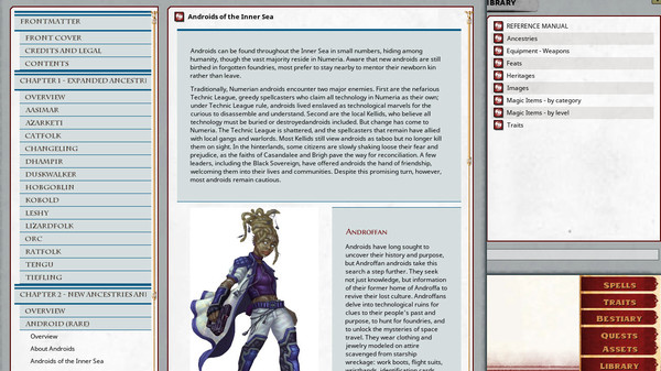 Fantasy Grounds - Pathfinder 2 RPG - Lost Omens: Ancestry Guide