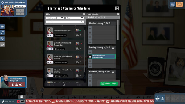 Screenshot z Political Arena