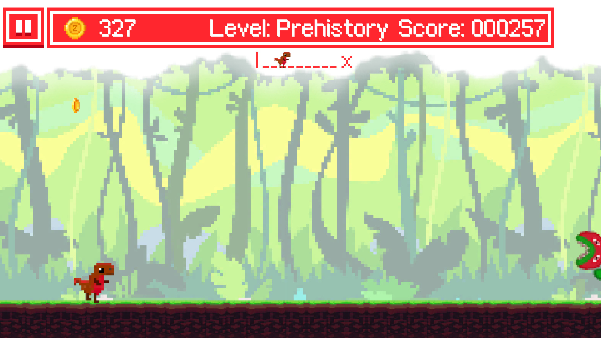 Ancient Dino Runner screenshot #1