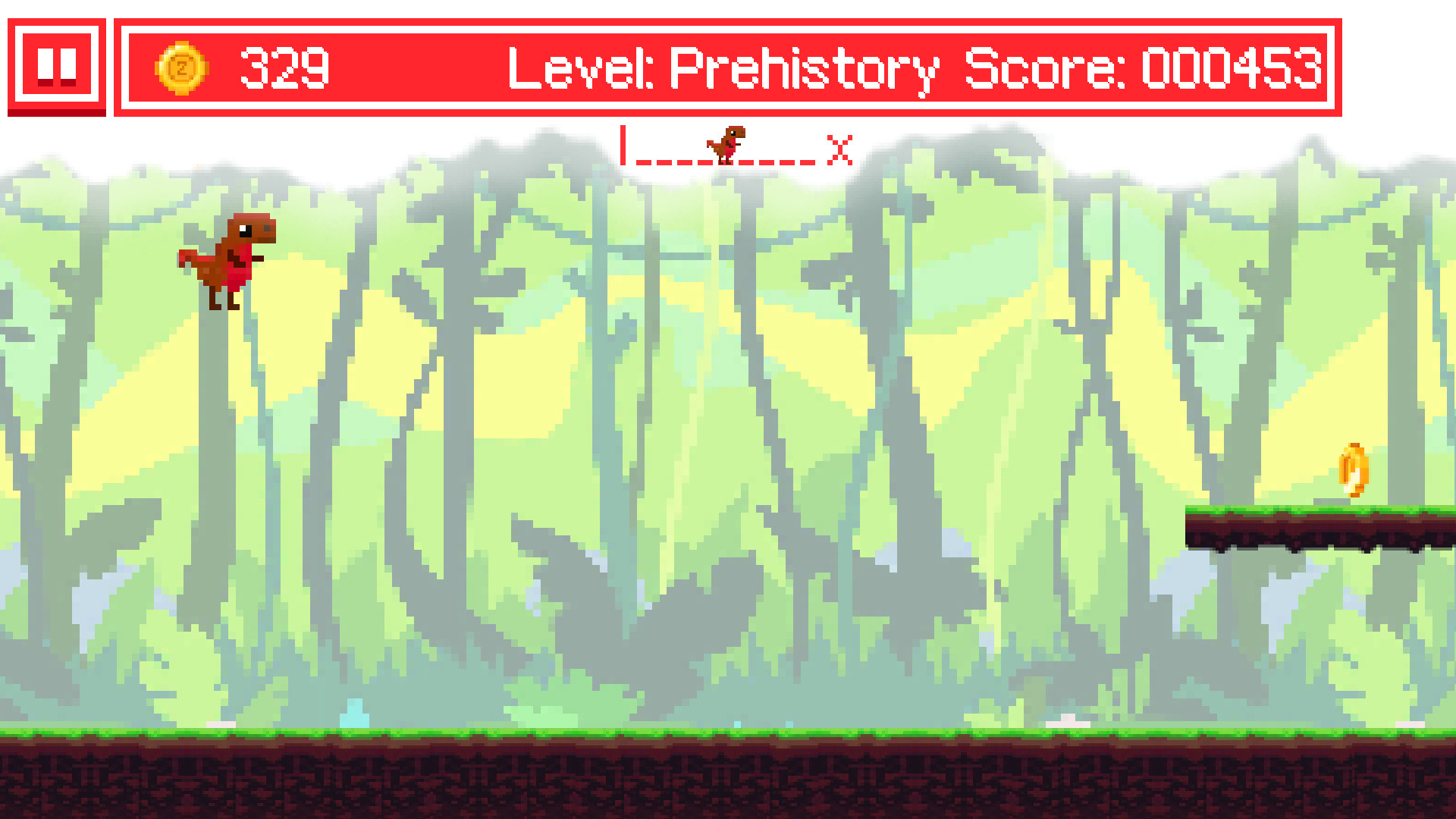 Ancient Dino Runner screenshot #2