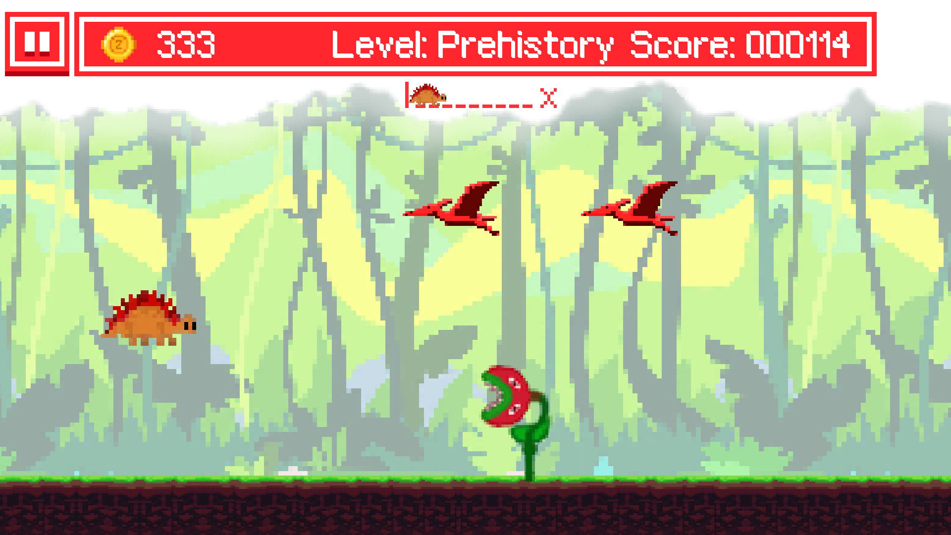Ancient Dino Runner screenshot #4