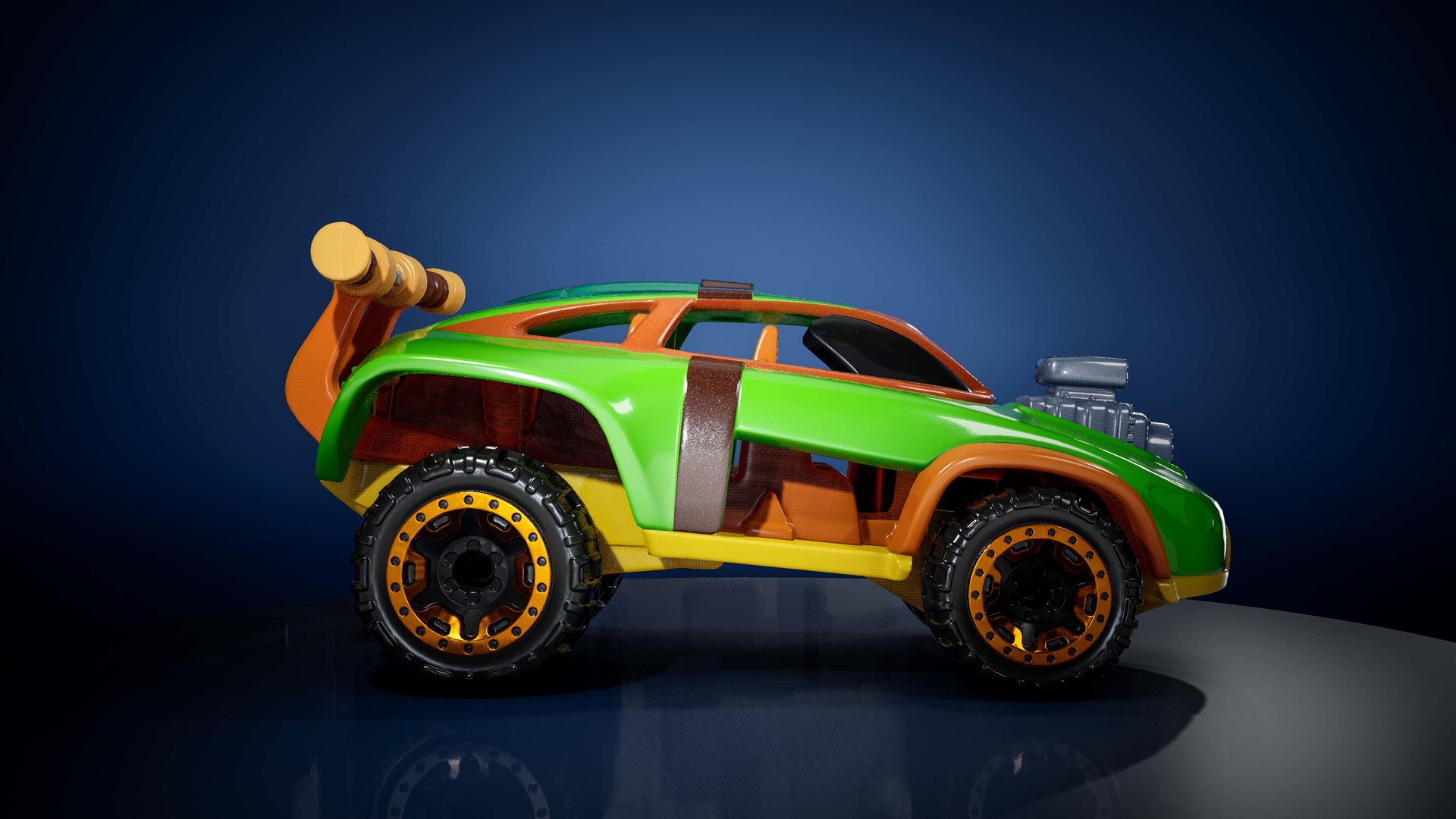 HOT WHEELS™ - TMNT Michelangelo Featured Screenshot #1