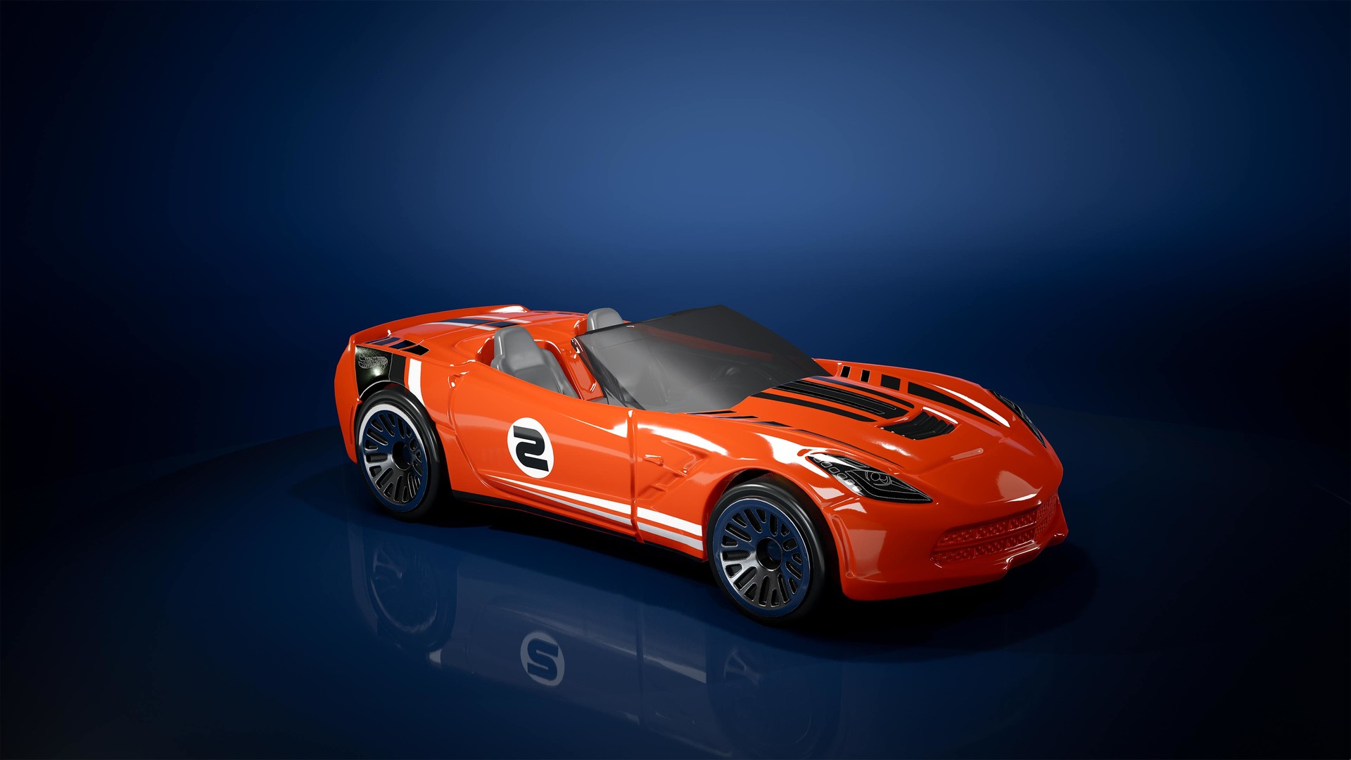 HOT WHEELS™ - Corvette Stingray Convertible 2014 Featured Screenshot #1