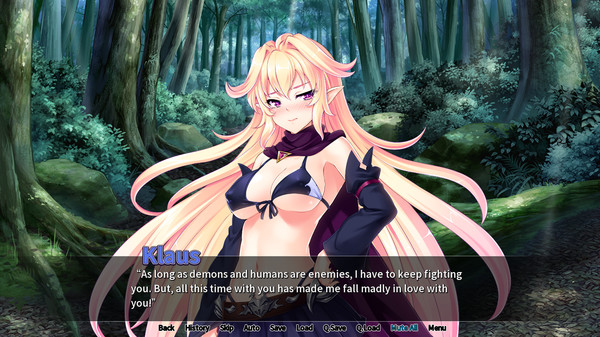 Screenshot z Genderbend Me! Sayonara Demon Dong